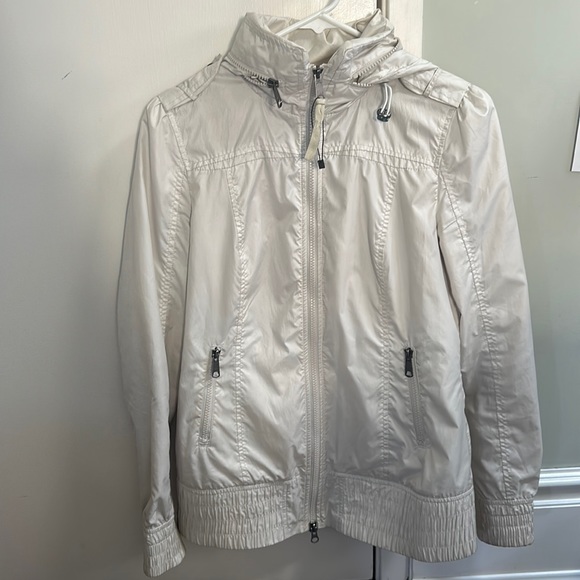 Mackage jacket packable with zip in hood cream coloured - Picture 1 of 7